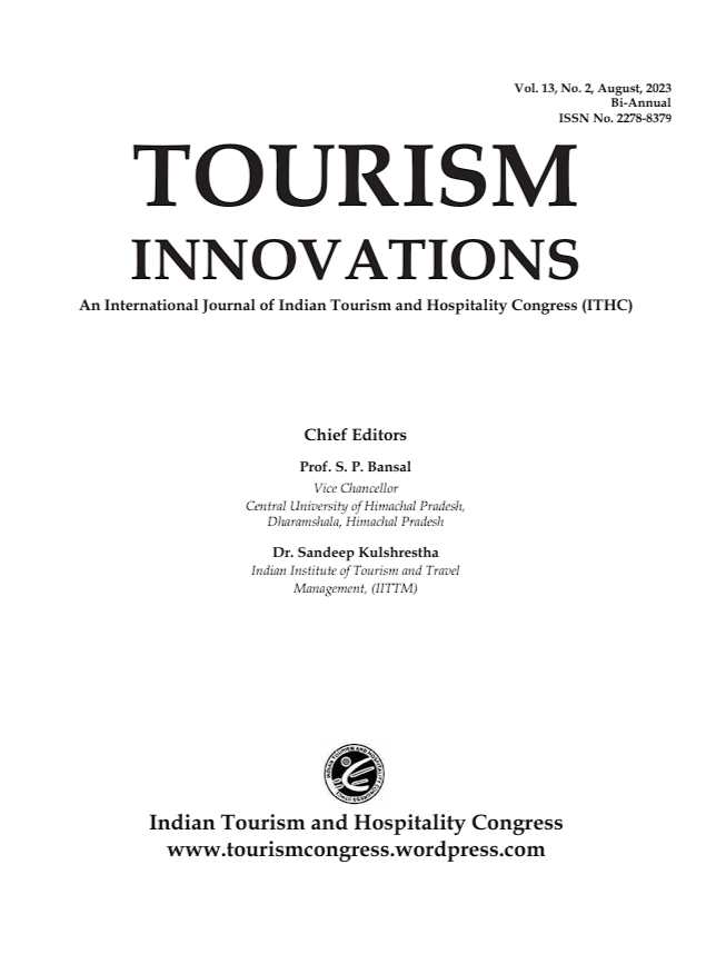 Tourism Innovations Volume 13, No. 2 cover image